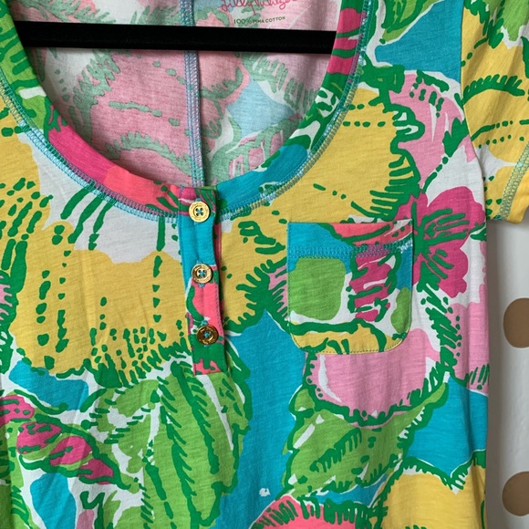 Lilly Pulitzer Britton Dress Shorely Big Flirt XS - Picture 4 of 5
